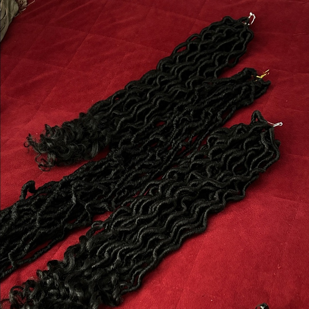3 Pack Elegant Black Hair Extensions